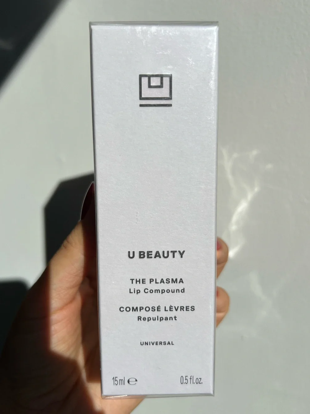 NWT, Unopened U Beauty The Plasma Lip Compound — Universal (Sheer)